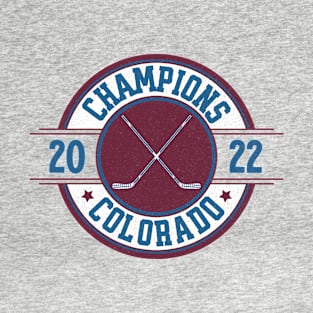 Colorado Hockey 2022 Champions T-Shirt